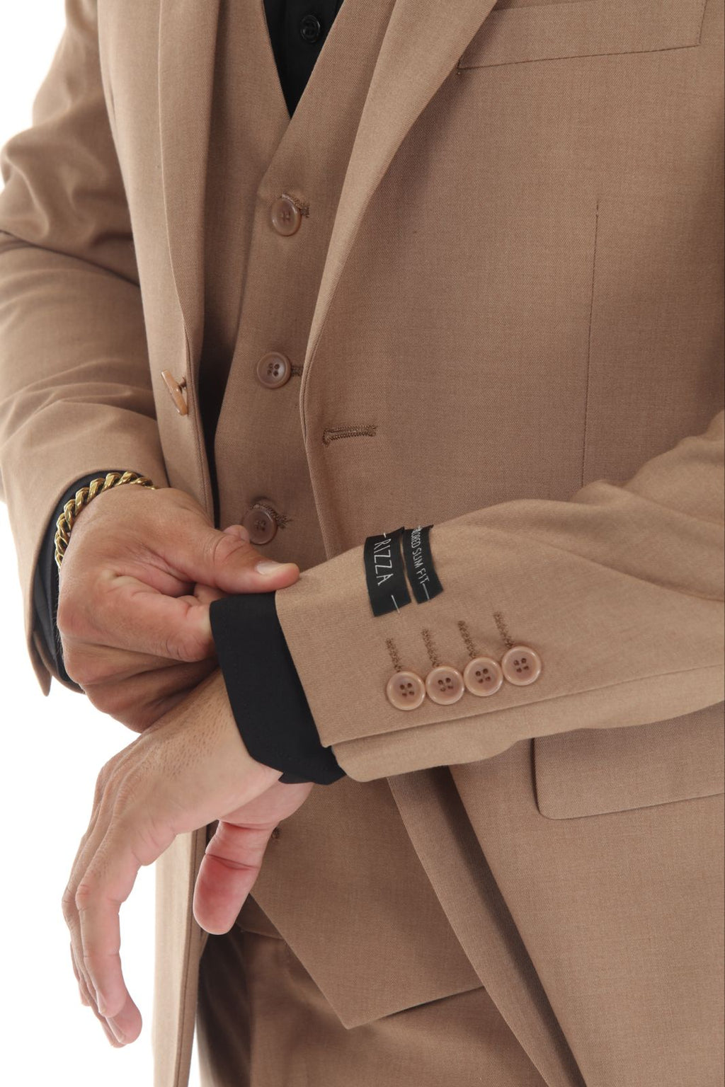 Check out new 3 pieces Slim Fit Sand-18 Suit all size available 34S-60R