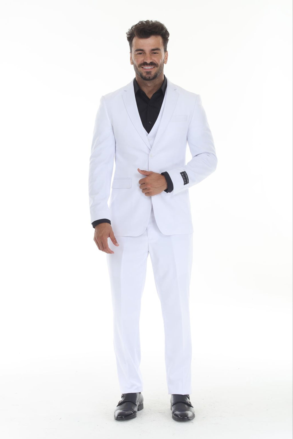 Check out new 3 pieces Slim Fit  Suit White  all size available 34S-60R