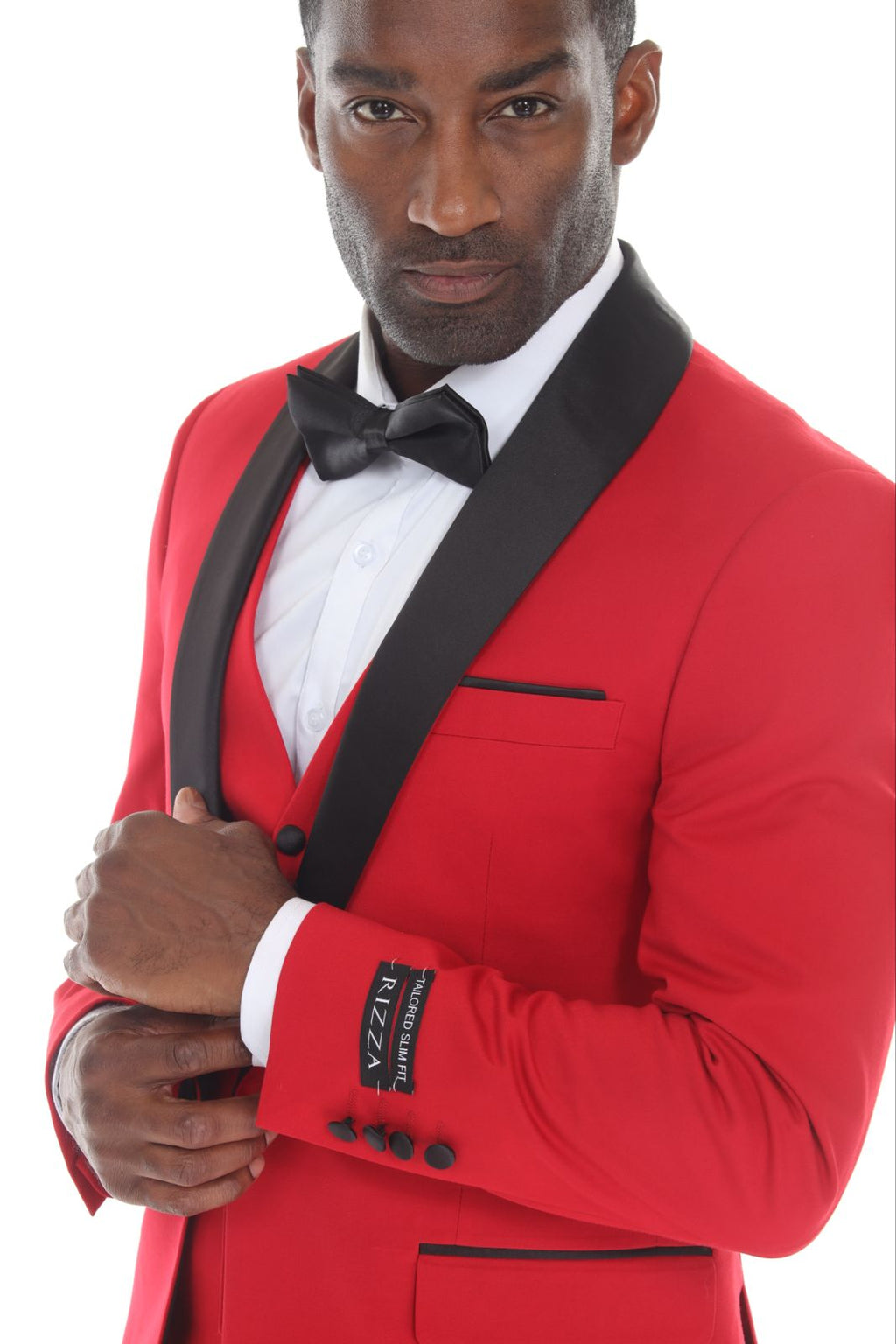 Check out new 3 pieces Slim Fit  Red Shawl lapel Tuxedo